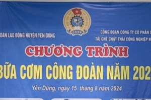 "Bữa cơm công đoàn" năm 2024